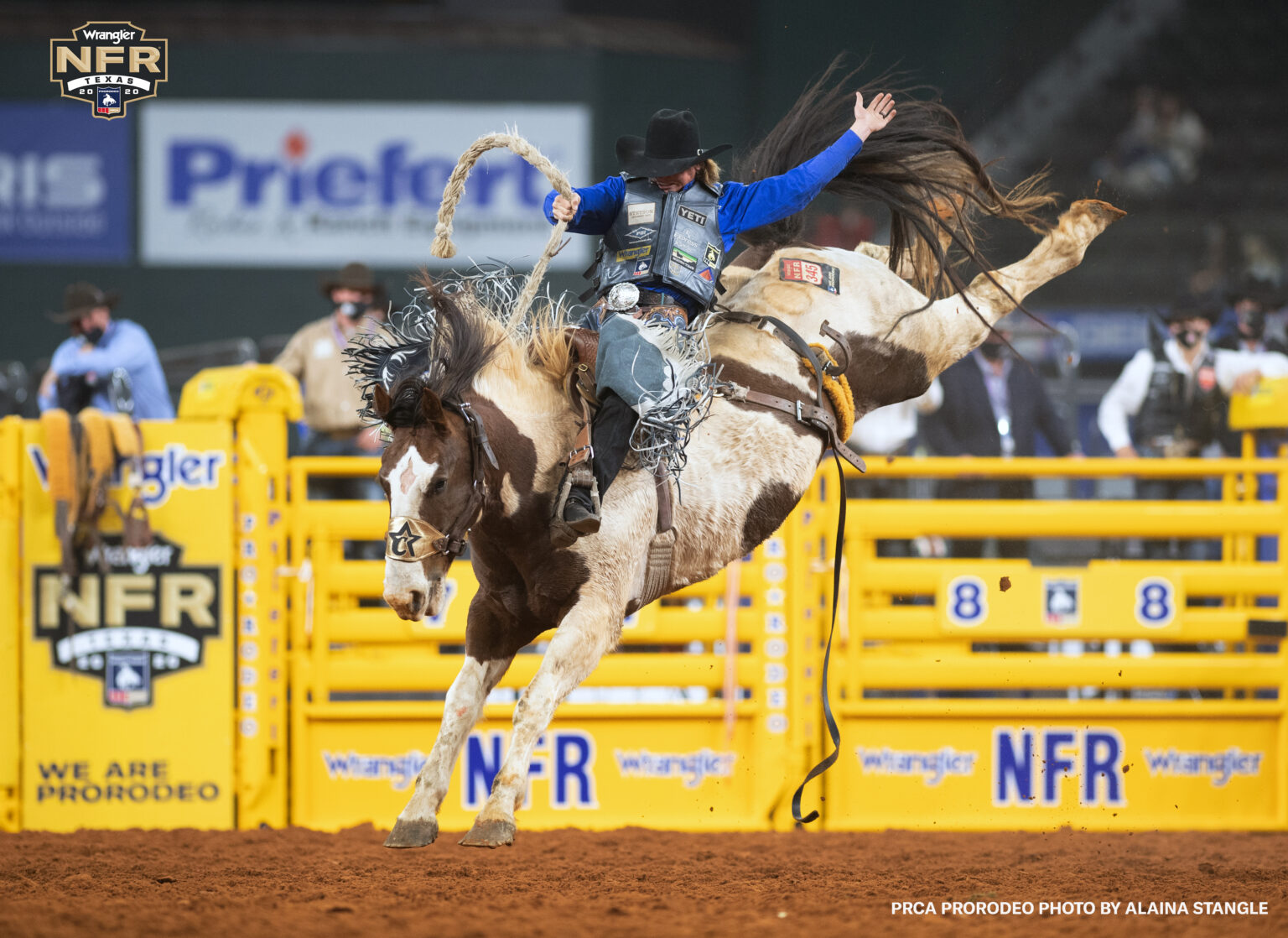 Wright Brothers load the bases at Texas Ranger stadium Round 3 WNFR